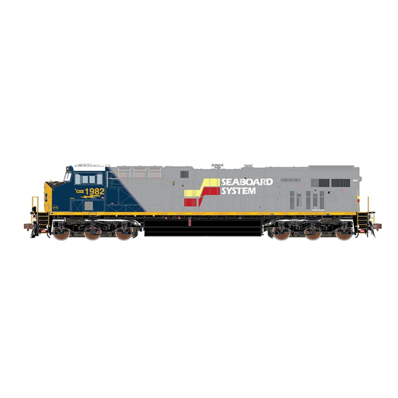 ScaleTrains Rivet 39909 HO Scale GE ES44AH GEVo Seaboard Heritage CSX 1982  DCC Sound