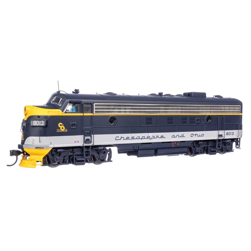 Walthers Proto 920-42549 HO Scale FP7 Chesapeake & Ohio C&O 8013 DCC/Sound