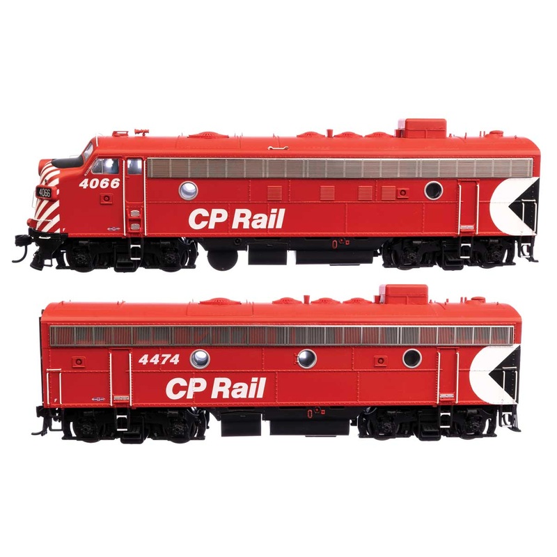 Walthers Proto 920-49551 HO Scale FP7/F7B Canadian Pacific CP 4070/4477 DC