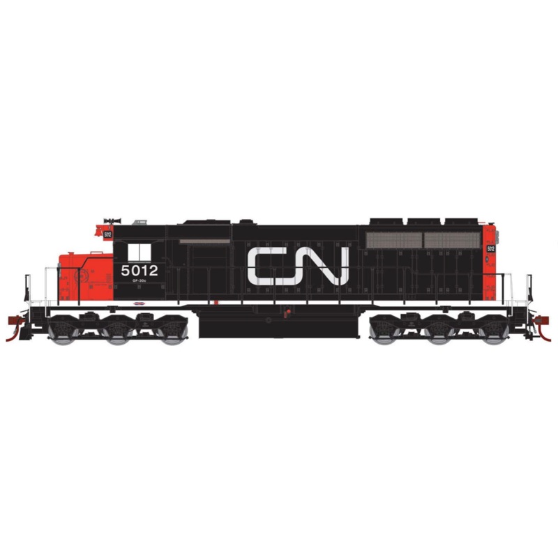 Athearn 98858 HO Scale EMD SD40 Canadian National CN 5012 DCC & Sound - NOS
