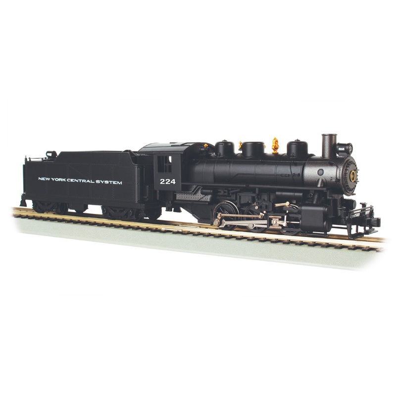 Bachmann 50408 HO Scale 0-6-0 Steam Locomotive with Smoke New York Central NYC 224