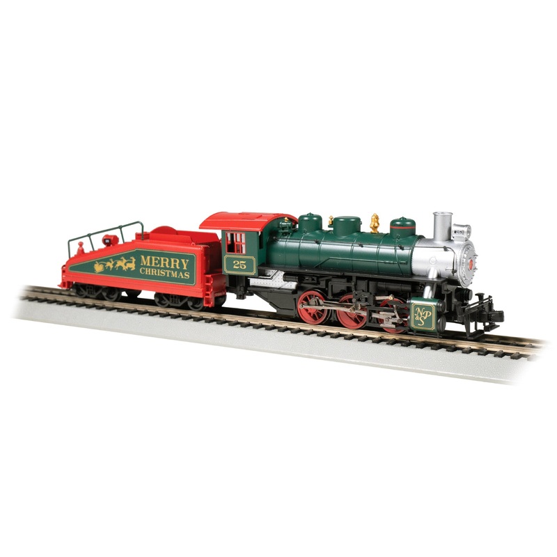 Bachmann 50624 HO Scale 0-6-0 Steam Locomotive with Smoke North Pole & Southern NP&S 25
