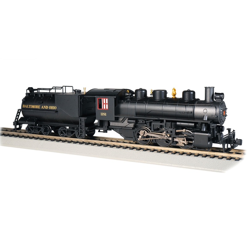 Bachmann 50713 HO Scale USRA 0-6-0 Steam Locomotive with Smoke Baltimore & Ohio B&O 1181