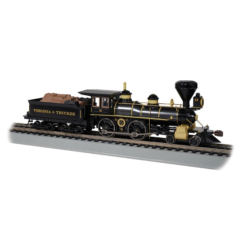 Bachmann 52709 HO Scale 4-4-0 Steam Locomotive Virginia & Truckee DCC & Sound
