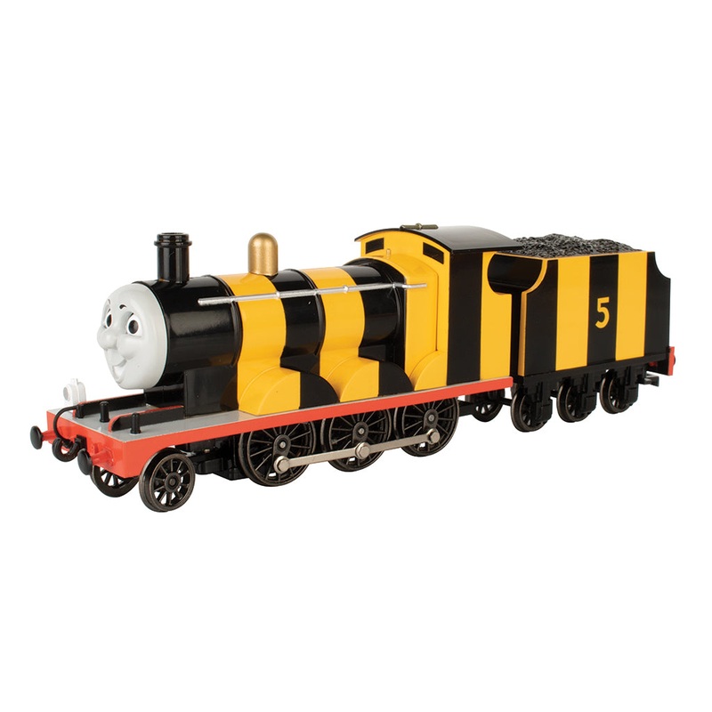 Bachmann 58821 HO Scale Thomas and Friends "Busy Bee" James #5 with Moving Eyes