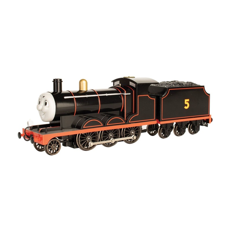 Bachmann 58822 HO Scale Thomas and Friends "Origin" James #5 with Moving Eyes