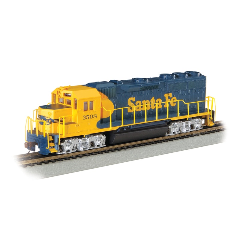 Bachmann 60304 HO Scale EMD GP40 Diesel Santa Fe ATSF 3508 with DCC