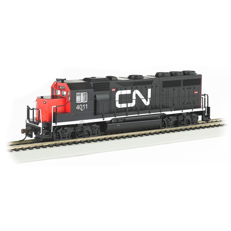 Bachmann 60315 HO Scale EMD GP40 Diesel Canadian National CN 4011 with DCC