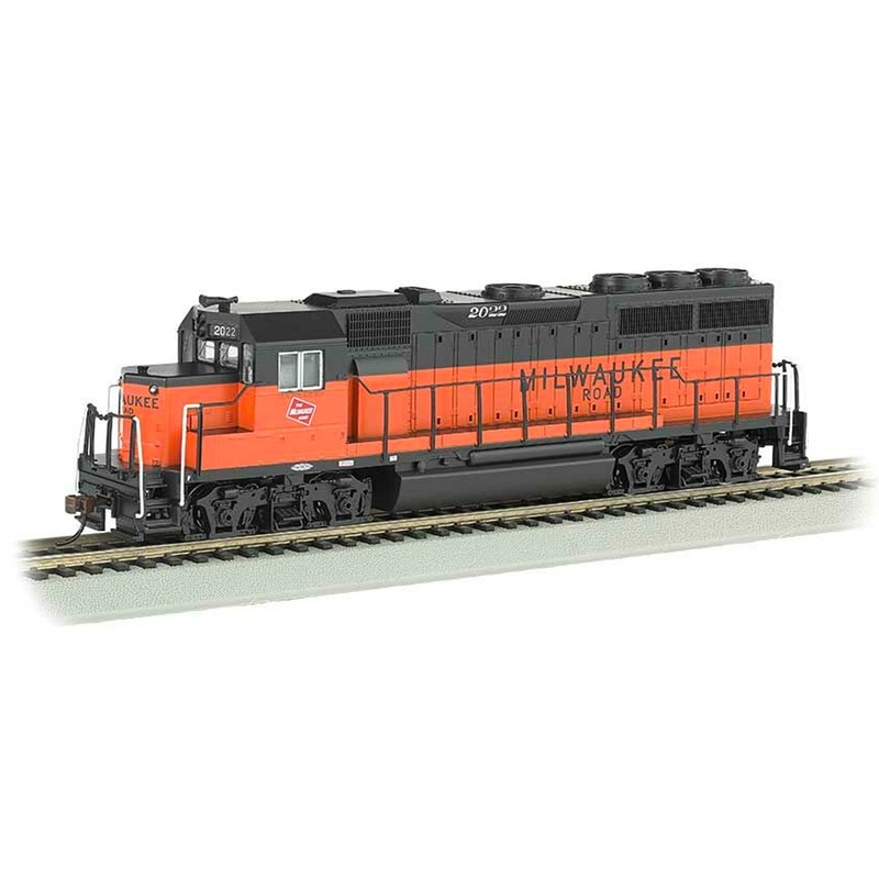 Bachmann 60316 HO Scale EMD GP40 Diesel Milwaukee Road MILW 2022 with DCC