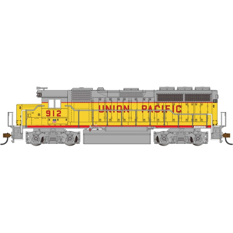 Bachmann 60318 HO Scale EMD GP40 Diesel Union Pacific UP 912 with DCC