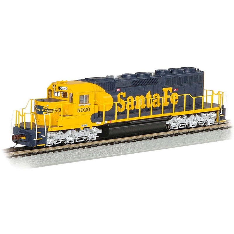 Bachmann 60913 HO Scale EMD SD40-2 Diesel Santa Fe ATSF 5020 with DCC