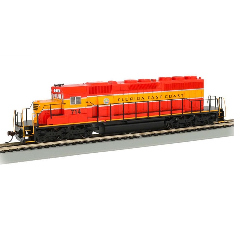 Bachmann 60918 HO Scale EMD SD40-2 Diesel Florida East Coast FEC 714 with DCC