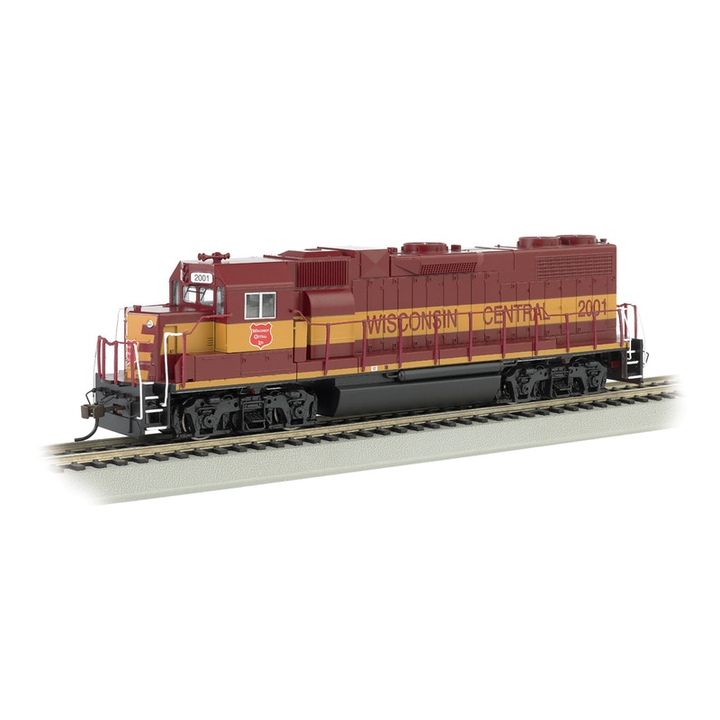 Bachmann 61712 HO Scale EMD GP38-2 Wisconsin Central WC 2001
