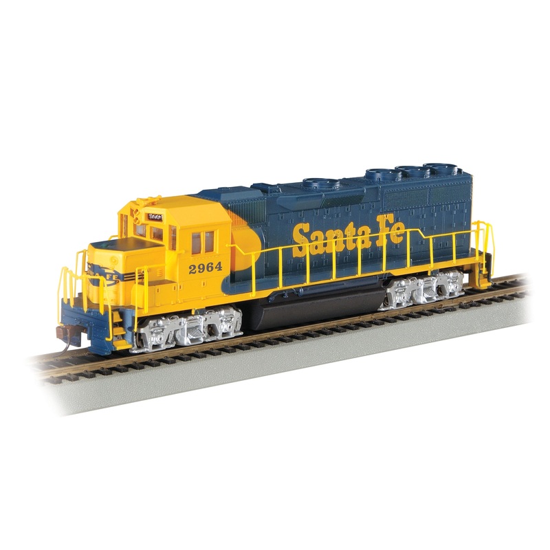 Bachmann 63526 HO Scale EMD GP40 Diesel Santa Fe ATSF 2964