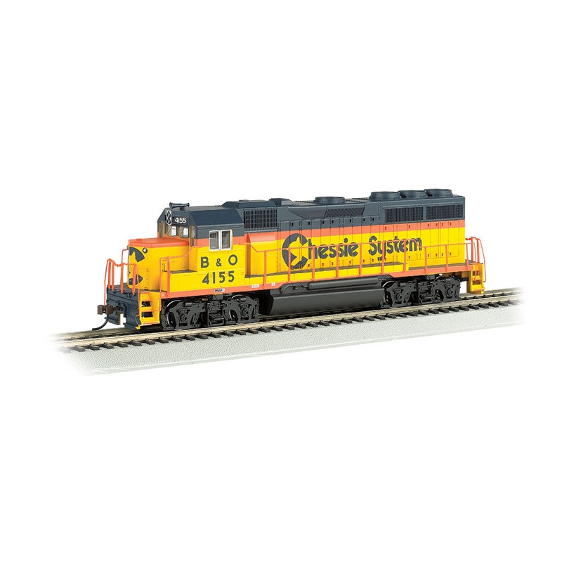 Bachmann 63533 HO Scale EMD GP40 Diesel Chessie System B&O 4155