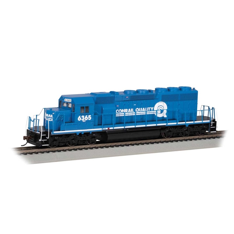 Bachmann 67207 HO Scale EMD SD40-2 Diesel Conrail Quality CR 6365 with DCC and Sound