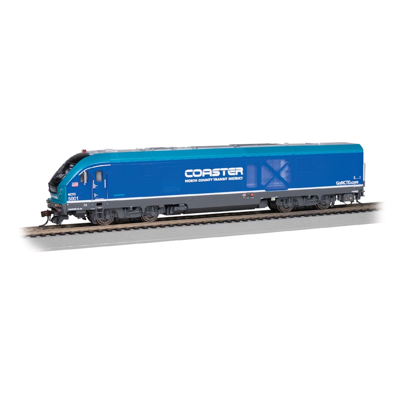 Bachmann 67907 HO Scale Siemens SC-44 Charger Coaster 5001 DCC & WOWSound