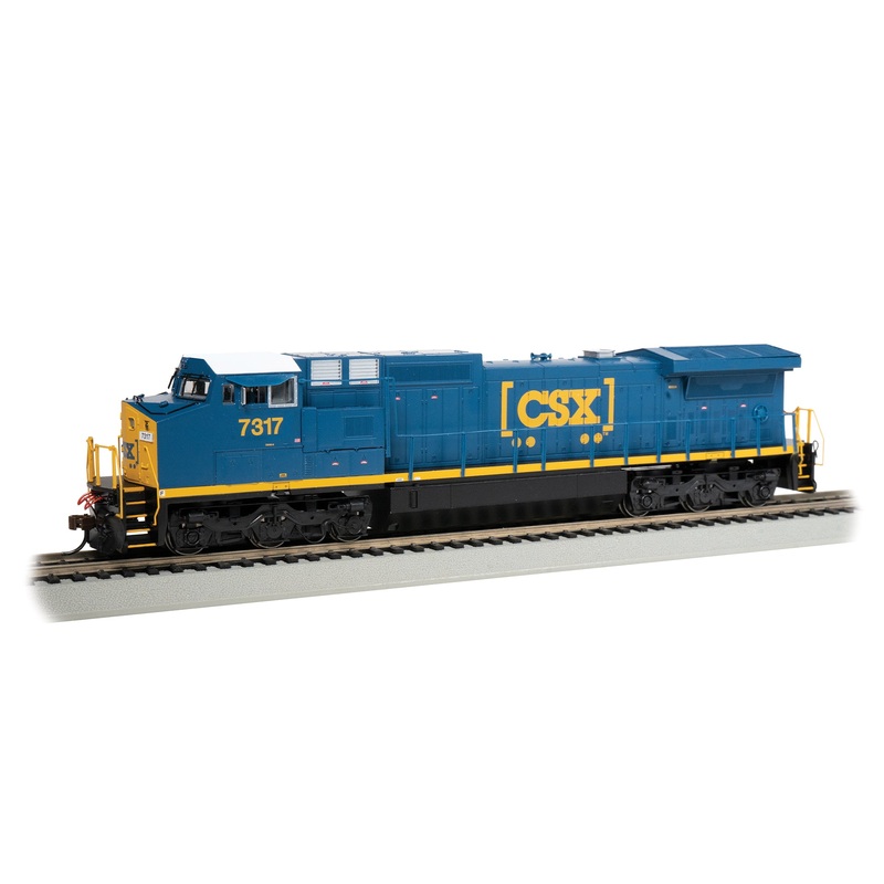 Bachmann 68512 HO Scale GE Dash 8-40CW Diesel CSX 7317 with DCC & Sound