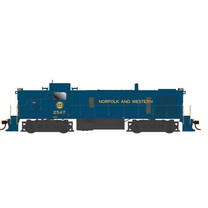 Bowser 25224 HO Scale ALCo RS-3 Diesel Norfolk & Western N&W 2557 DCC & Sound