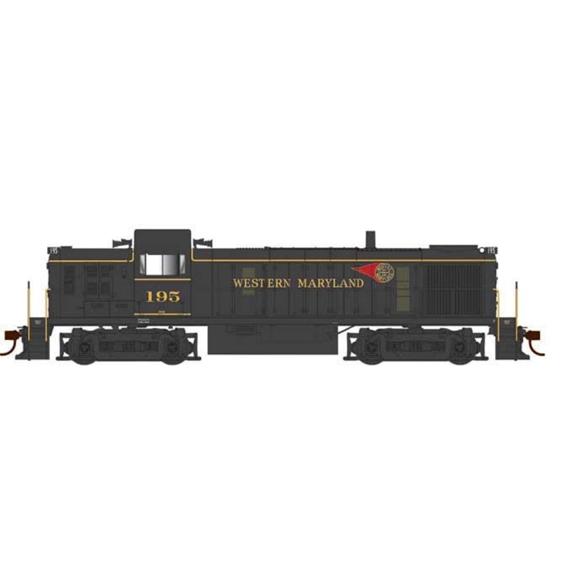 Bowser 25236 HO Scale ALCo RS-3 Diesel Western Maryland WM 196 DCC & Sound