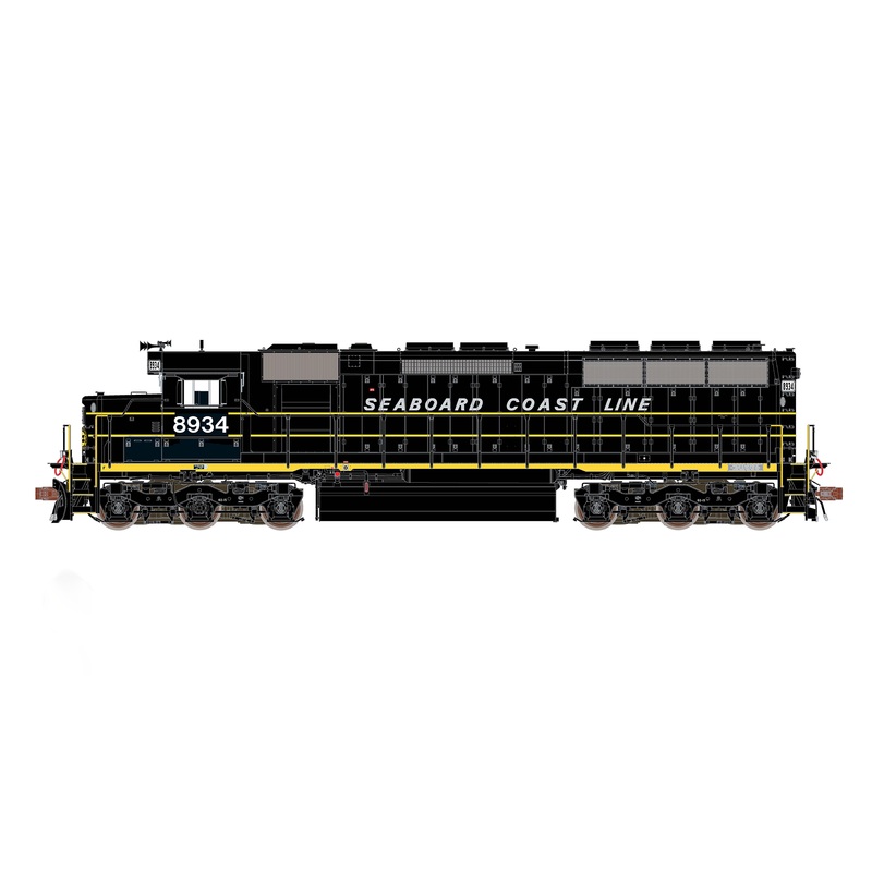 ScaleTrains Rivet 39771 HO Scale EMD SD45 Phase IIc Seaboard System"ex-SCL" 8934 DCC & Sound
