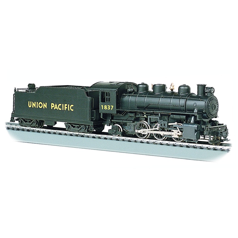 Bachmann 51510 HO Scale 2-6-2 Prairie Steam Locomotive with Smoke Union Pacific UP 1837