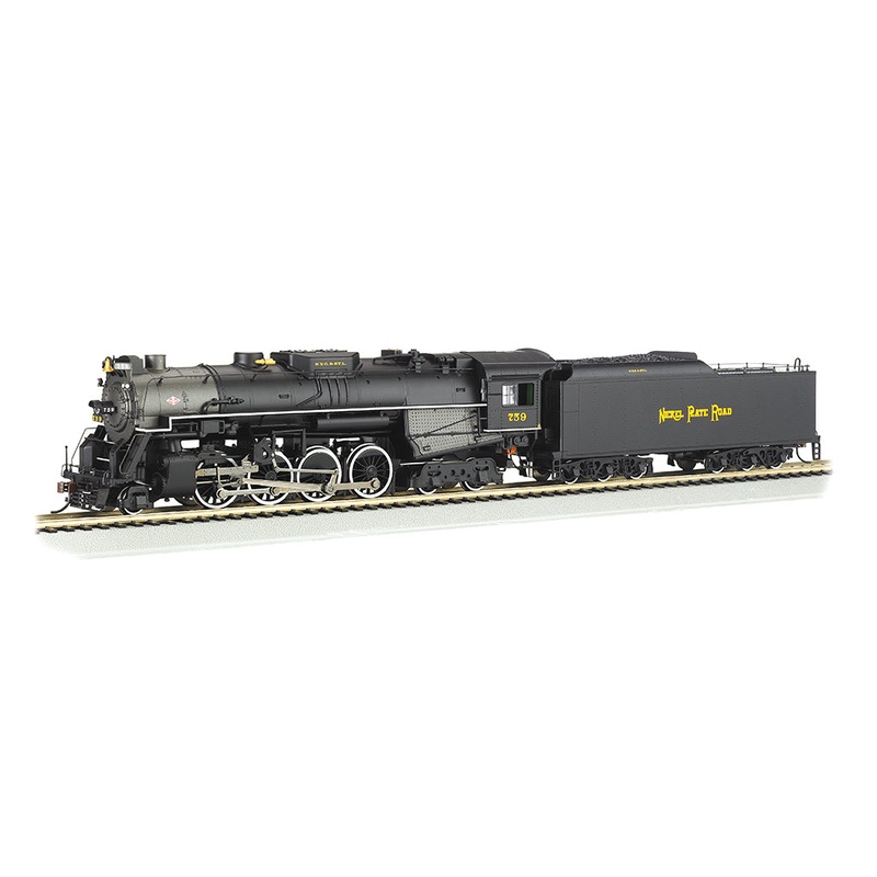 Bachmann 52404 HO Scale 2-8-4 Berkshire Steam Locomotive Nickel Plate Road NKP 759 DCC & Sound