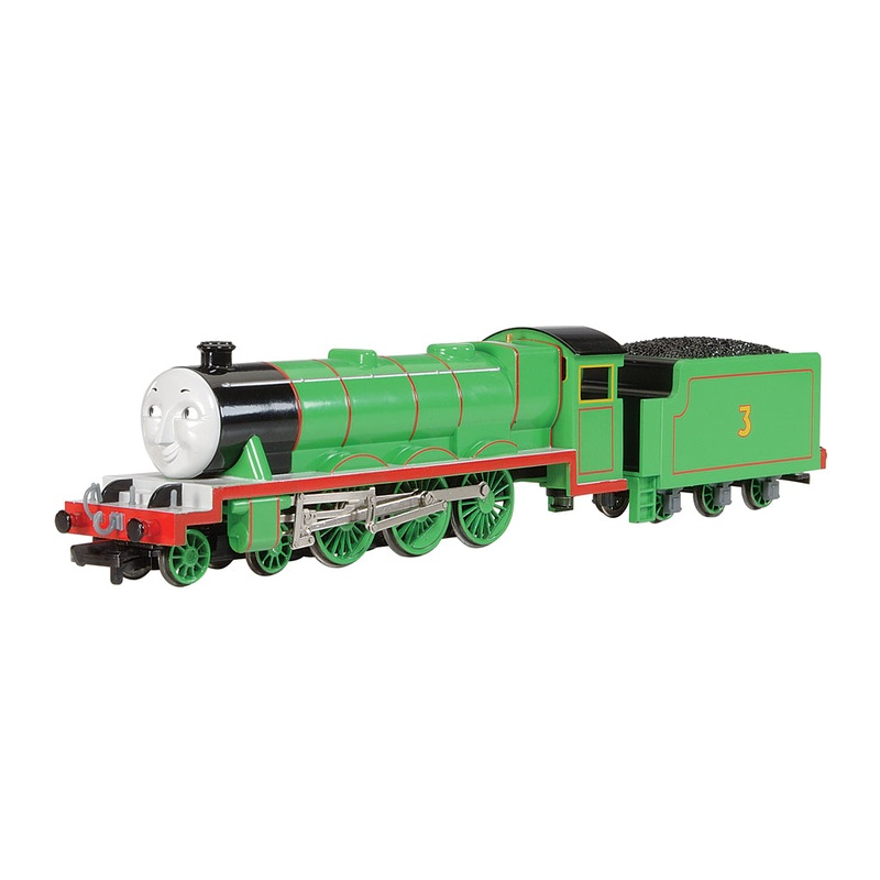 Bachmann 58745 HO Scale Thomas and Friends Henry the Green Engine #3 with Moving Eyes