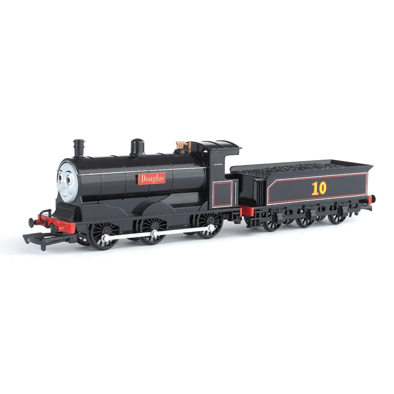 Bachmann 58808 HO Scale Thomas and Friends Douglas Locomotive with Moving Eyes