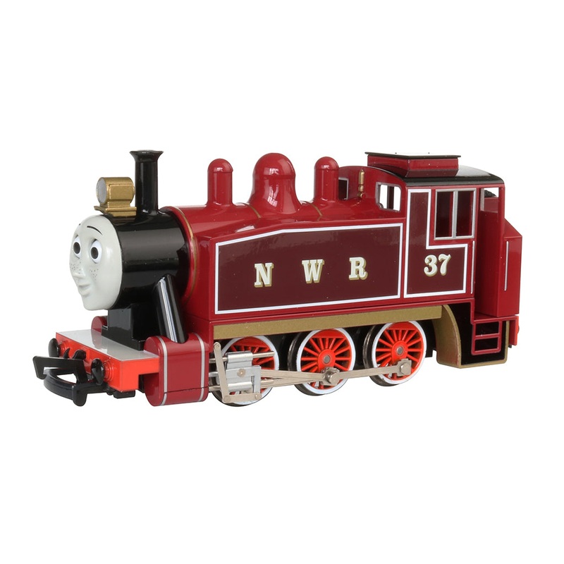 Bachmann 58819 HO Scale Thomas and Friends Rosie (Red) Locomotive with Moving Eyes