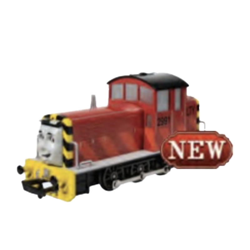 Bachmann 58824 HO Scale Thomas and Friends Salty Locomotive with Moving Eyes
