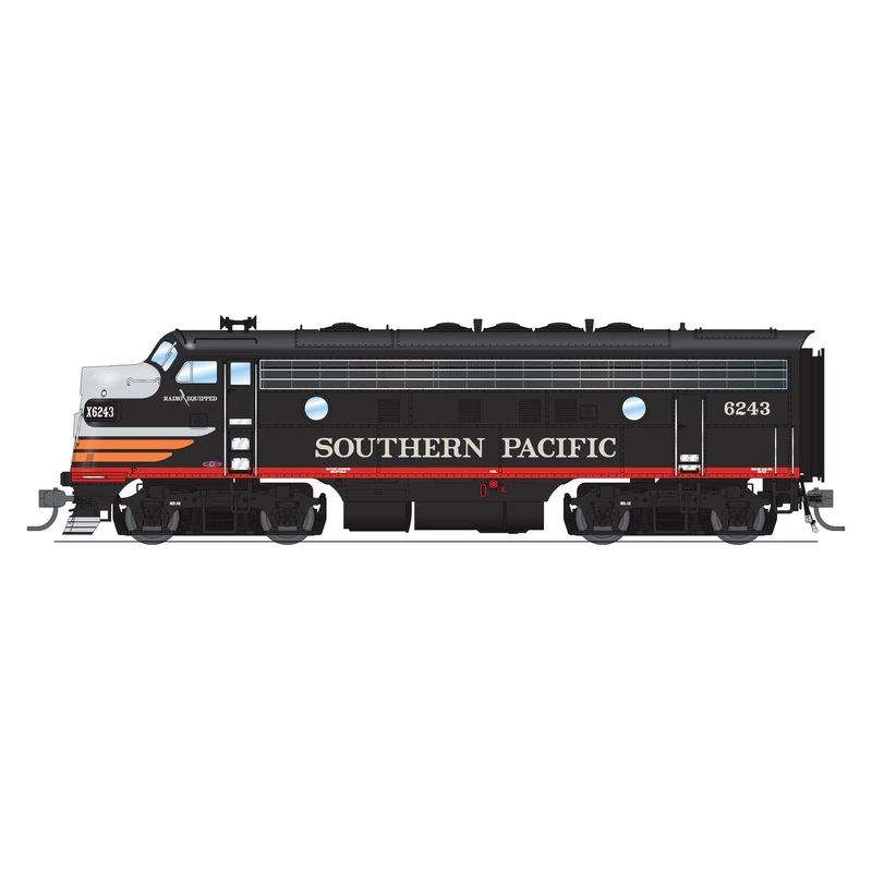 BLI 6680 HO Scale EMD F7A-B Diesel Set Southern Pacific SP 6243/8143 Paragon4 DCC
