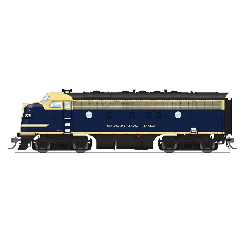 BLI 6682 HO Scale EMD F3A Erie Santa Fe "Freight" ATSF 226C Paragon4 DCC