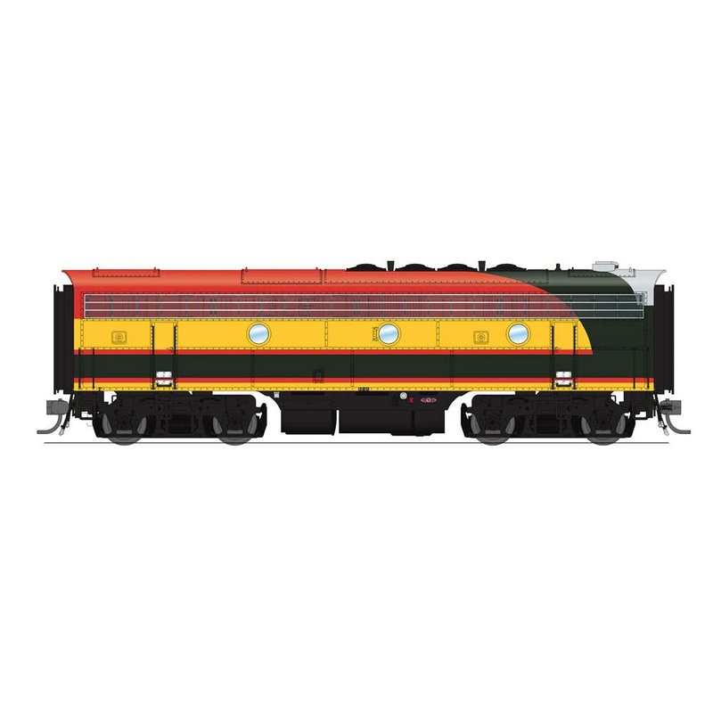 BLI 6687 HO Scale EMD F7B Kansas City Southern KCS 33B Paragon4 DCC