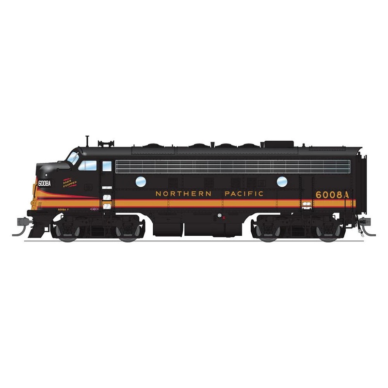 BLI 6688 HO Scale EMD F7A Northern Pacific NP 6008D Paragon4 DCC