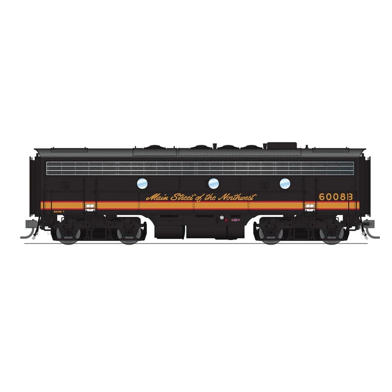BLI 6689 HO Scale EMD F7B Northern Pacific NP 6008C Paragon4 DCC