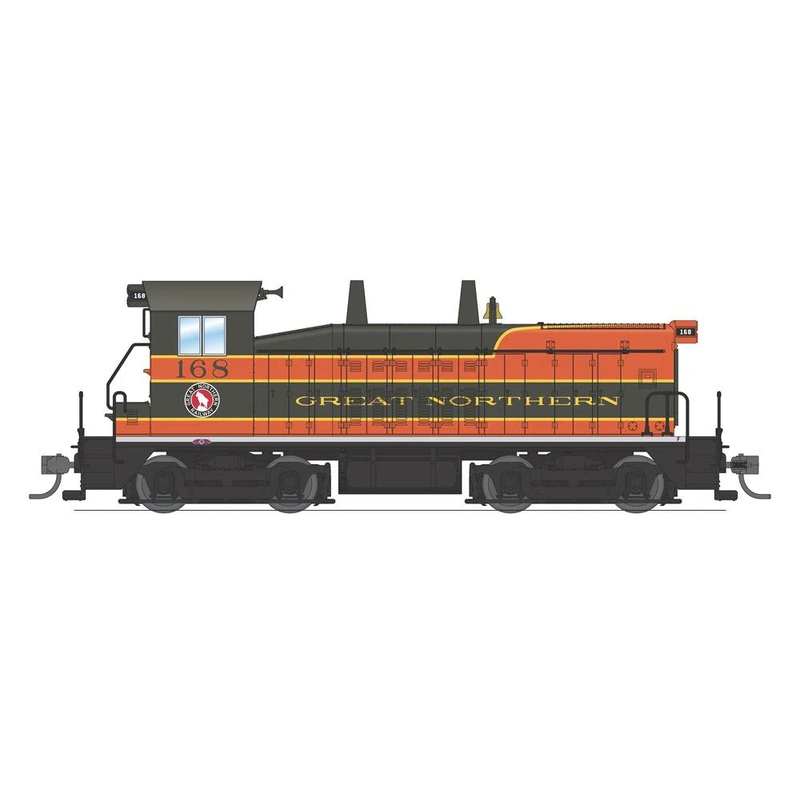 BLI 6747 HO Scale EMD SW7 Diesel Great Northern GN 168 Paragon4 DCC