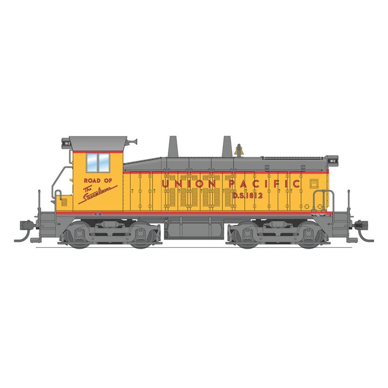 BLI 6754 HO Scale EMD SW7 Diesel Union Pacific UP 1812 Paragon4 DCC