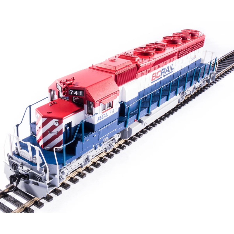 BLI 6776 HO Scale EMD SD40-2 BC Rail 736 Paragon4 DCC