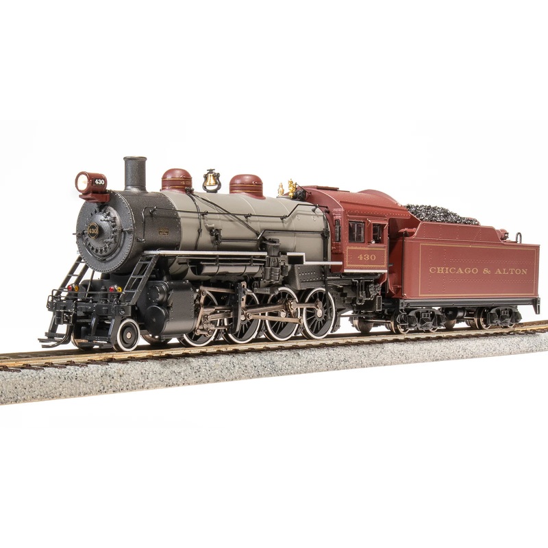 BLI 7327 HO Scale 2-8-0 Consolidation Steam Loco Chicago & Alton 430 Paragon4 DCC