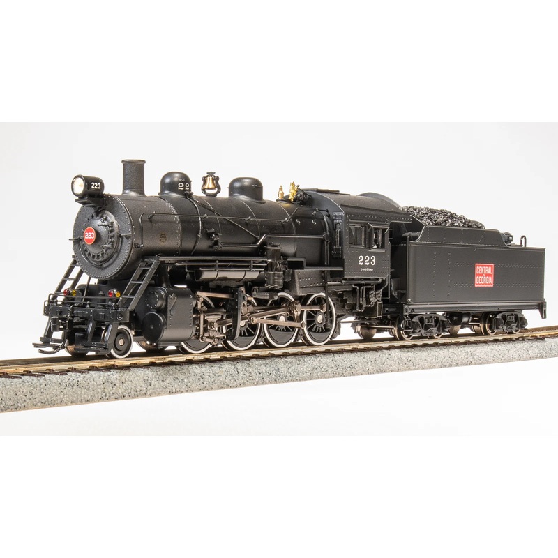 BLI 7330 HO Scale 2-8-0 Consolidation Steam Loco Central of Georgia 223 Paragon4 DCC