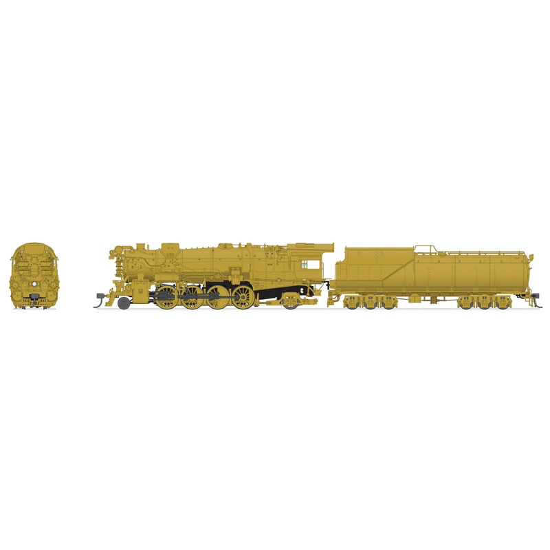 BLI 7600 HO Scale 2-8-2 Class K-2 Mikado Steam Loco Painted Brass Hybrid Paragon4 DCC