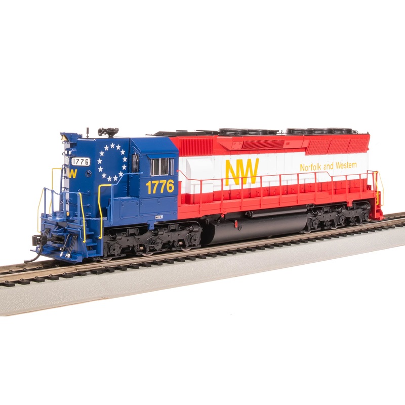 BLI 7942 HO Scale EMD SD45 Norfolk & Western (Bicentennial) N&W 1776 Paragon4 DCC