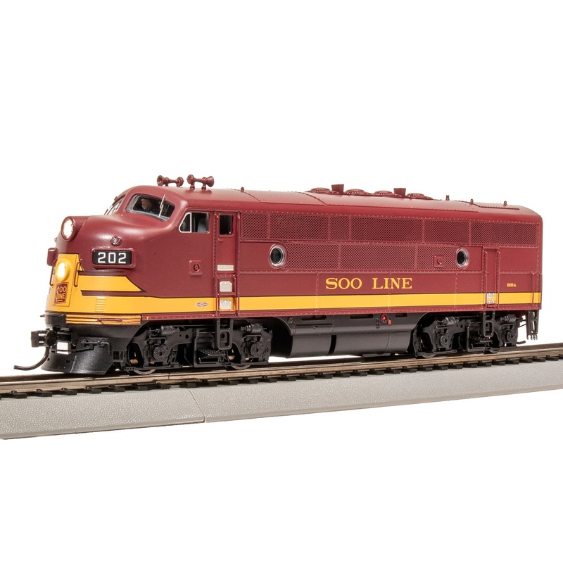 BLI 8176 HO Scale EMD F3A SOO Line 202B with Paragon4 DCC
