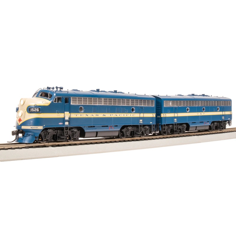 BLI 8197 HO Scale EMD F7A/B Set Texas & Pacific 1526/1517B with Paragon4 DCC