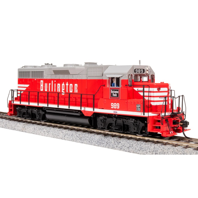 BLI 8222 HO Scale EMD GP35 Chicago, Burlington & Quincy CB&Q 989 Stealth - DC