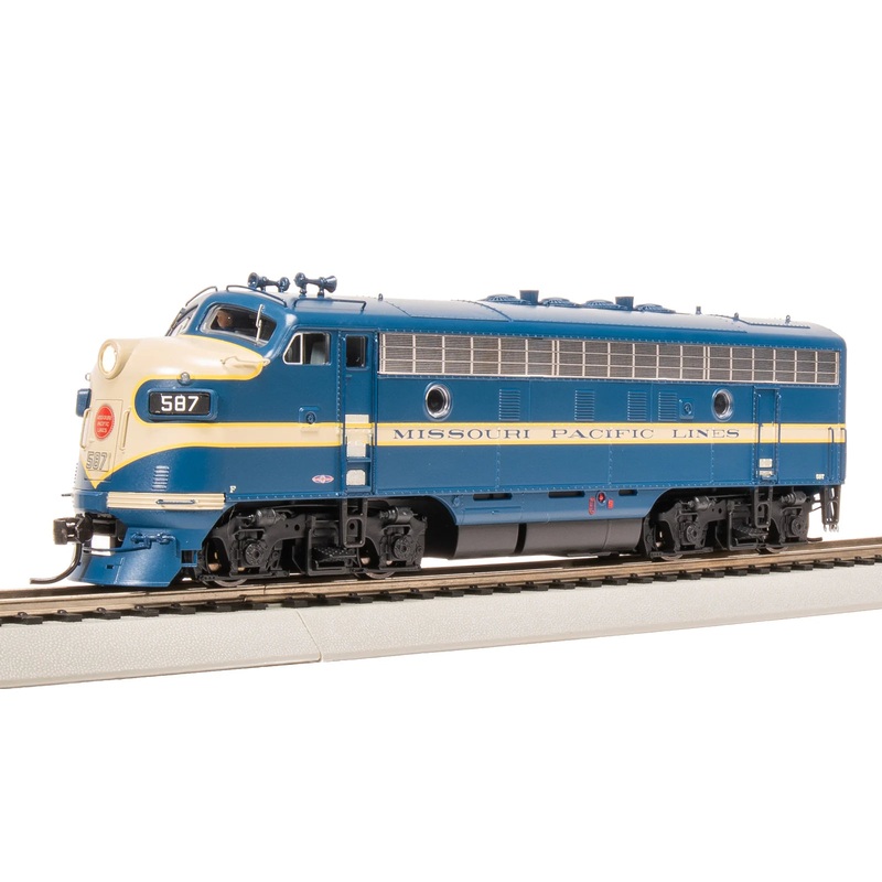 BLI 8310 HO Scale EMD F7A Missouri Pacific MP 587 Stealth - DC