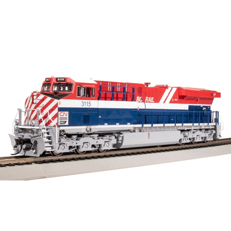 BLI 8555 HO Scale GE ES44AC Canadian National "BC Rail" CN 3115 Stealth DC