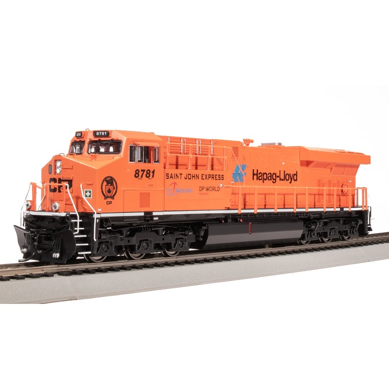 BLI 8558 HO Scale GE ES44AC Canadian Pacific "Hapag-Lloyd" CP 8781 Stealth DC