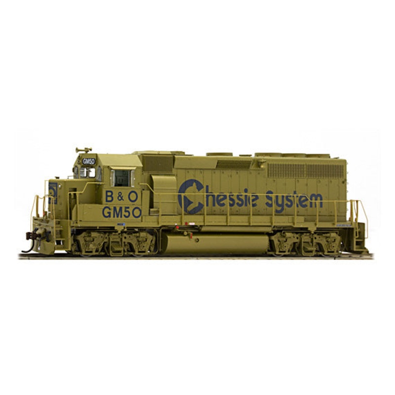 Athearn Genesis G40578 HO Scale EMD GP40-2 Chessie System B&O GM50 - NOS